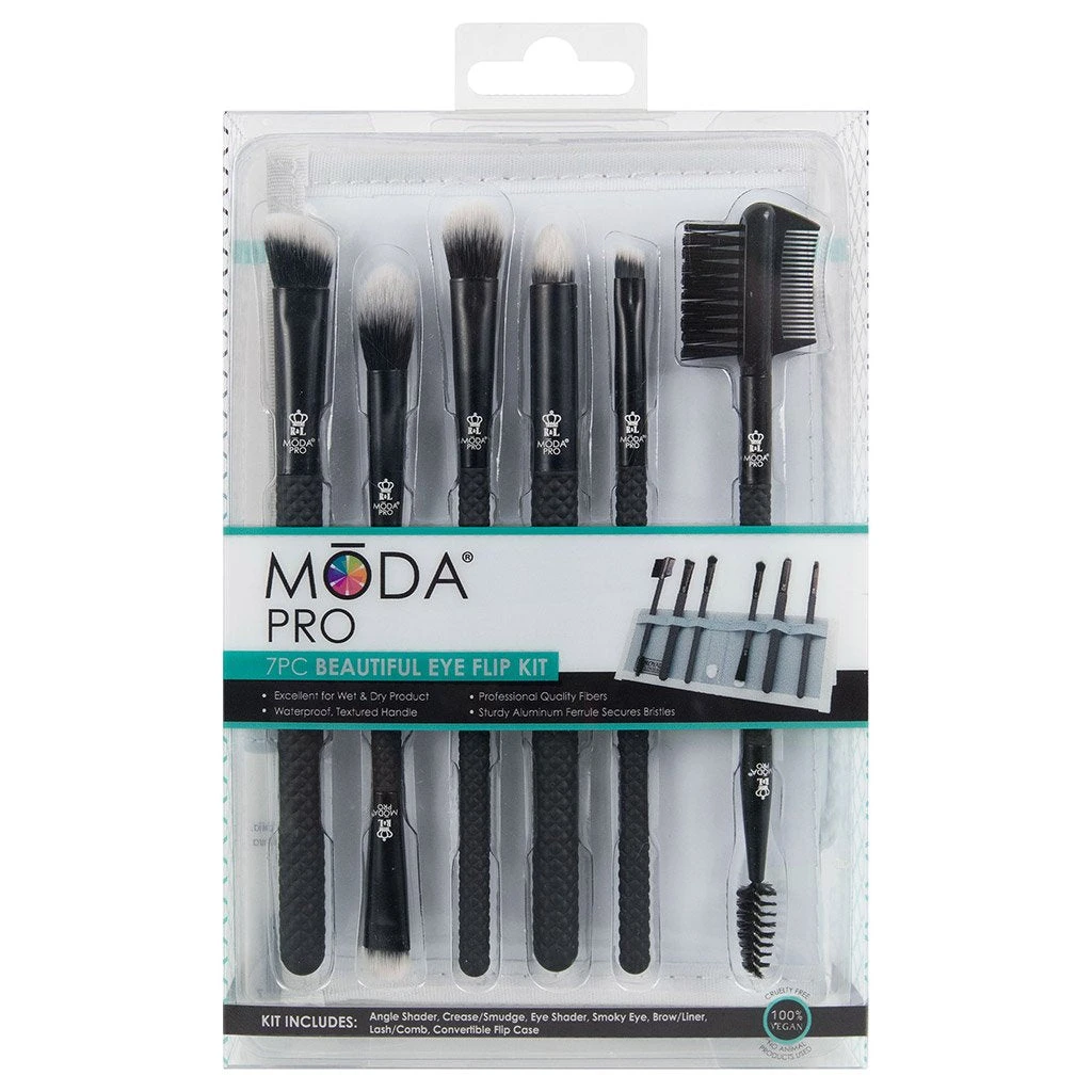 Royal And Langnickel MODA Pro 7pc Beautiful Eyes Flip Kit