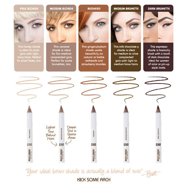 Brett Freedman Eyes Brett Brow DuoShade Brow Pencil
