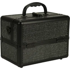Kits & Tools Just Case 4-Tiers Expandable Trays Makeup Case - Black Krystal (C0211KLAB)