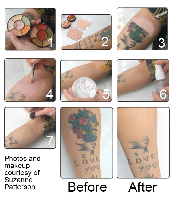 Graftobian Tattoo Cover/Corrector/Neutralizer Wheel