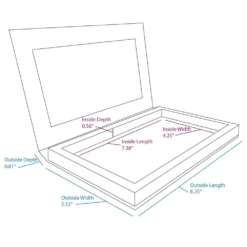 Z-Palette Large Deep Black