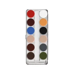 Kryolan Supracolor Palette 12 Colors