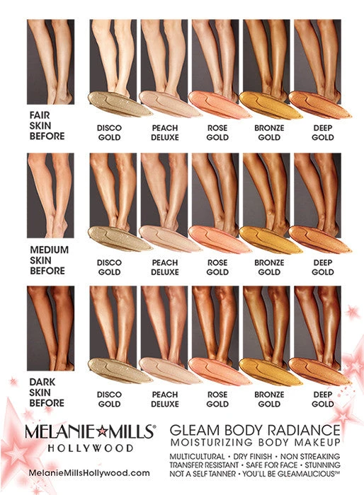 Melanie Mills Hollywood Gleam Face & Body Radiance