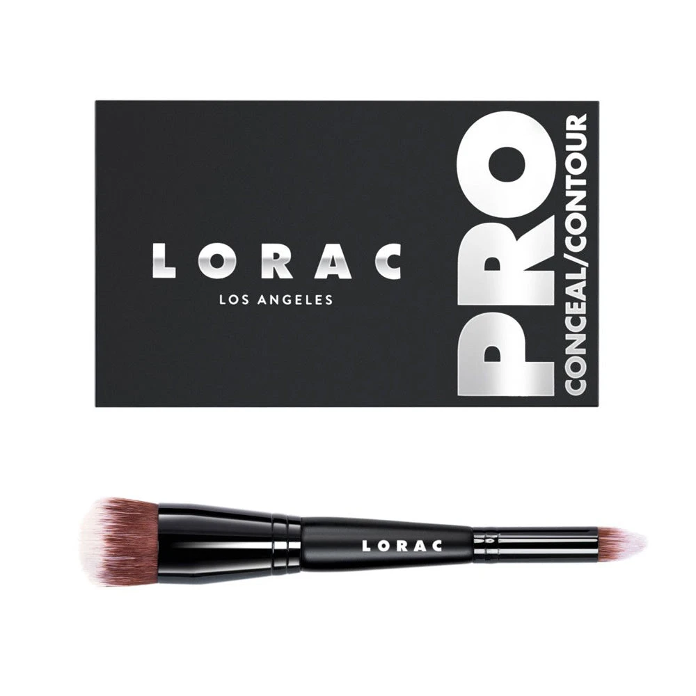 LORAC PRO Conceal/Contour Palette And Brush Face