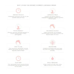 Loving Tan Bronze Shimmer Luminous Cream Face