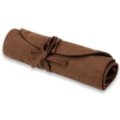 Bdellium Tools Kits & Tools Bdellium Pink Bambu Roll-up Pouch