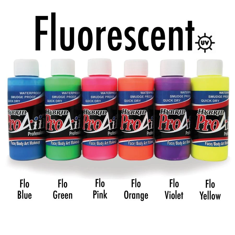 ProAiir Hybrid Fluorescent UV Colors Kit (1.0 Oz)