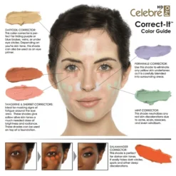 Mehron Celebré Pro-HD Correct-It Palette (605-N-PAL)
