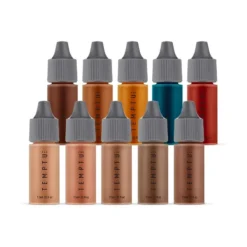 Temptu Dura Liquid Starter Set - Skin Dark Face