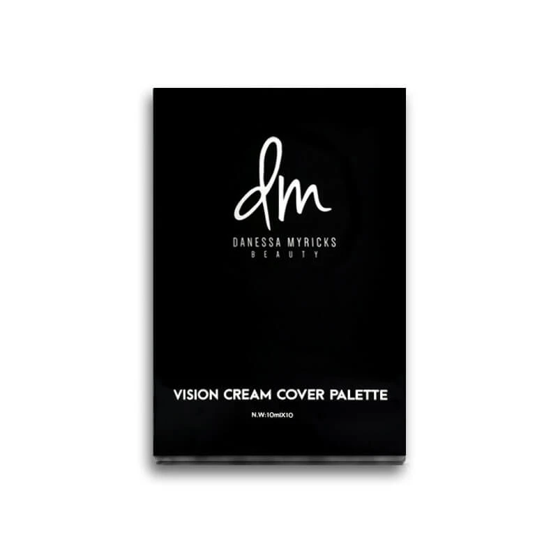 Danessa Myricks Beauty Vision Cream Cover Palette Kit Warm